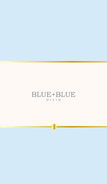 [LINE着せ替え] - BLUE+BLUE -の画像1