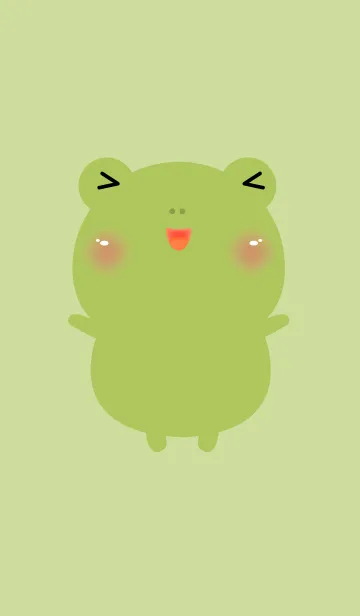 [LINE着せ替え] Lovely Frog Theme (jp)の画像1