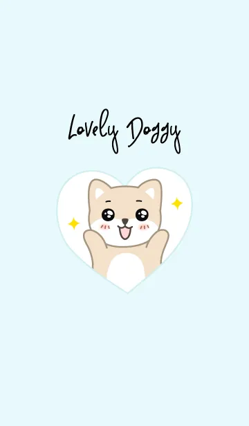 [LINE着せ替え] Lovely Doggyの画像1