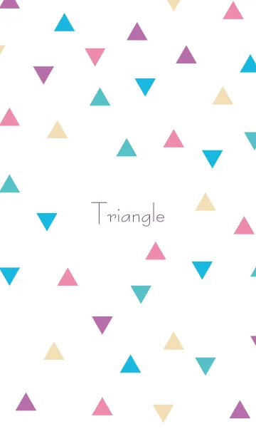 [LINE着せ替え] Triangle Theme 2の画像1