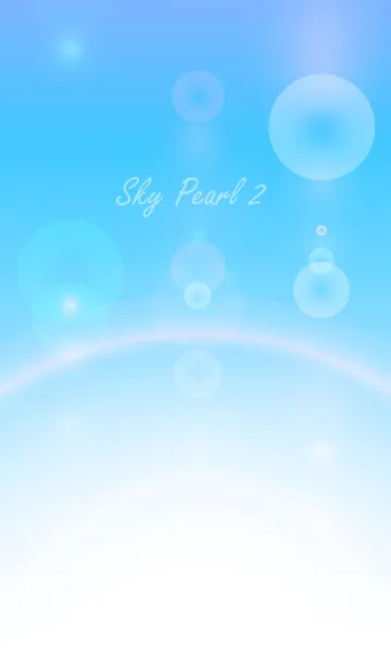 [LINE着せ替え] Sky Pearl 2の画像1