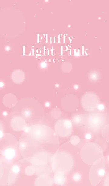 [LINE着せ替え] Fluffy Light Pink.の画像1