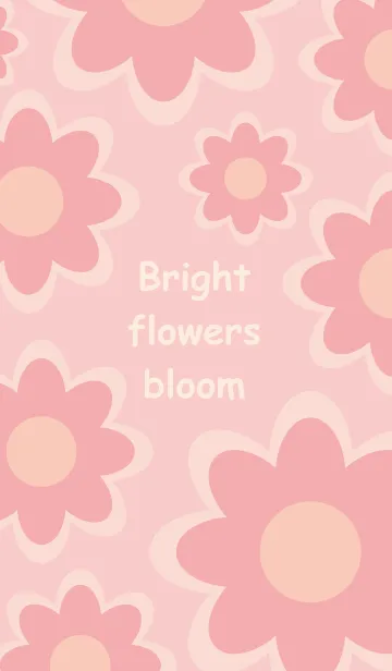 [LINE着せ替え] Bright flowers bloomの画像1