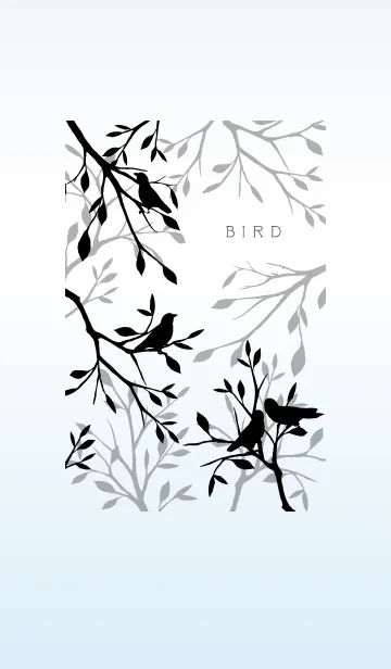 Small bird - BLACK -の着せ替えメイン画像
