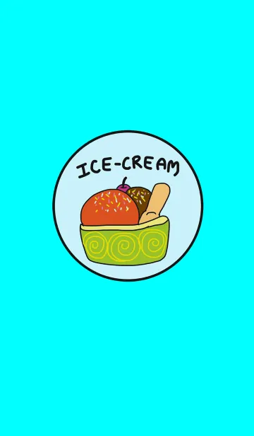[LINE着せ替え] Ice-creamの画像1