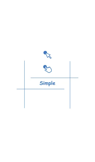 [LINE着せ替え] 指で最小限の矢印の画像1