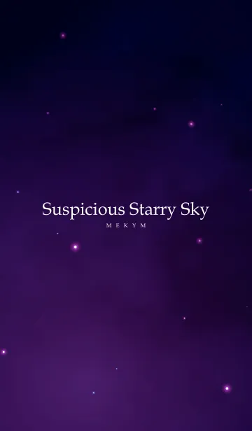 [LINE着せ替え] Suspicious Starry Sky 3の画像1
