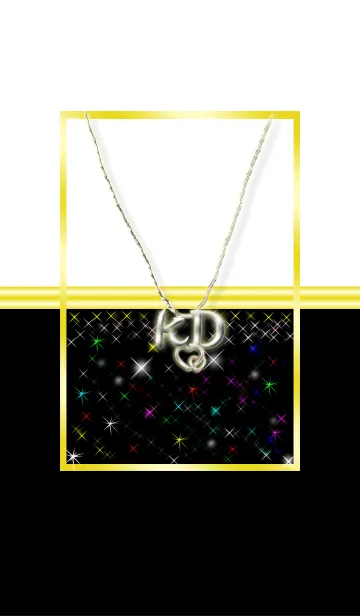 [LINE着せ替え] イニシャル K＆Dの画像1