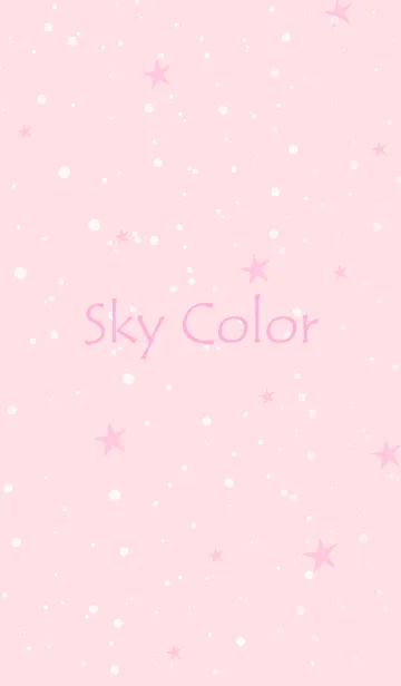 [LINE着せ替え] Sky Color -PINK 2-の画像1