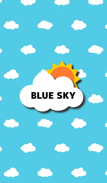 [LINE着せ替え] -BLUE SKY-の画像1