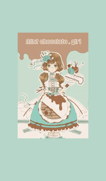 みんとちょこれーと、少女の着せ替えメイン画像
