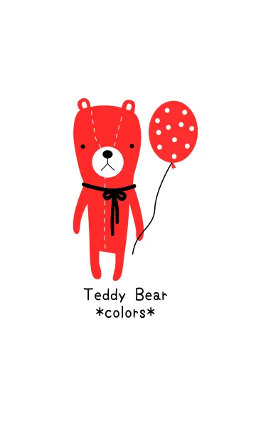 [LINE着せ替え] Teddy Bear*テディベアいろいろクマちゃん*の画像1