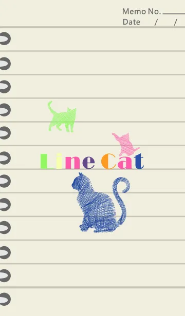 [LINE着せ替え] Line Cat-2の画像1