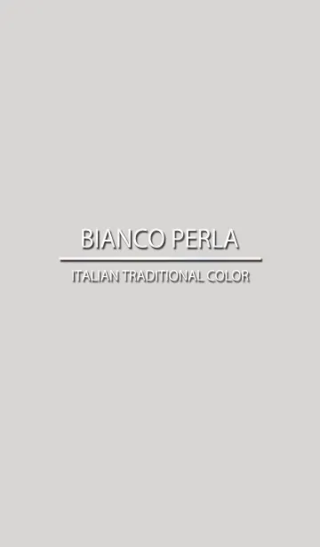 [LINE着せ替え] Bianco Perlaの画像1