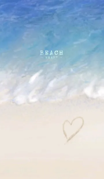 [LINE着せ替え] BEACH ～HEART～の画像1