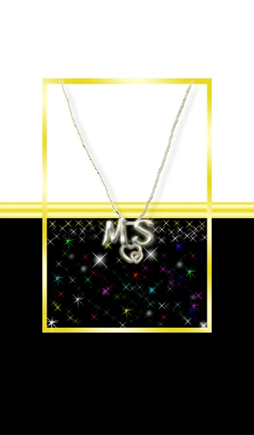 [LINE着せ替え] イニシャル M＆Sの画像1