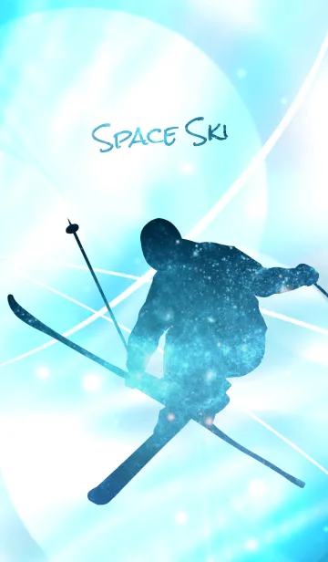 [LINE着せ替え] Space Skiの画像1