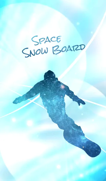 [LINE着せ替え] Space Snow Boardの画像1