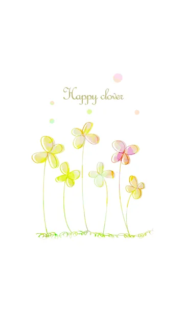 [LINE着せ替え] artwork_Happy Cloverの画像1