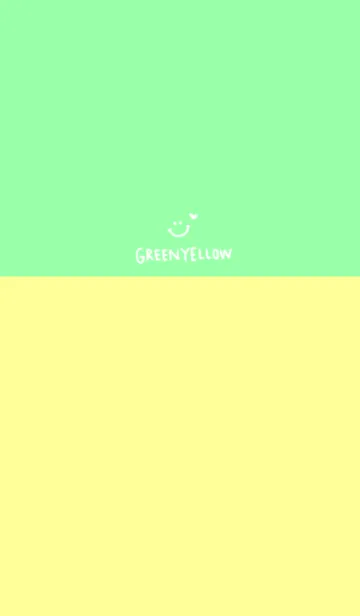 [LINE着せ替え] 春カラー。グリーンイエロー。の画像1