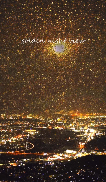 [LINE着せ替え] golden night viewの画像1