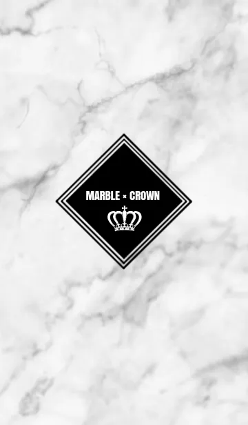[LINE着せ替え] MARBLE × CROWNの画像1