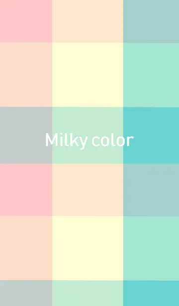 [LINE着せ替え] Milky color Springの画像1