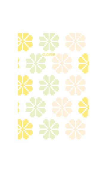 [LINE着せ替え] クローバー 模様の画像1