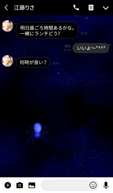 [LINE着せ替え] Spider ~Messenger from Heaven~の画像3