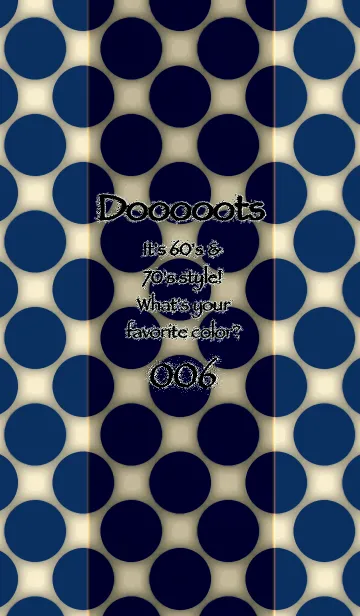 [LINE着せ替え] Dooooots006 SODALITE BLUEの画像1