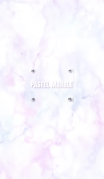 [LINE着せ替え] PASTEL MARBLE Glass plateの画像1