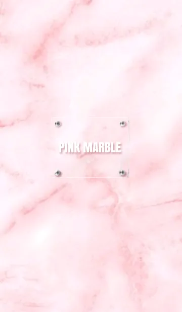 [LINE着せ替え] PINK MARBLE Glass plateの画像1