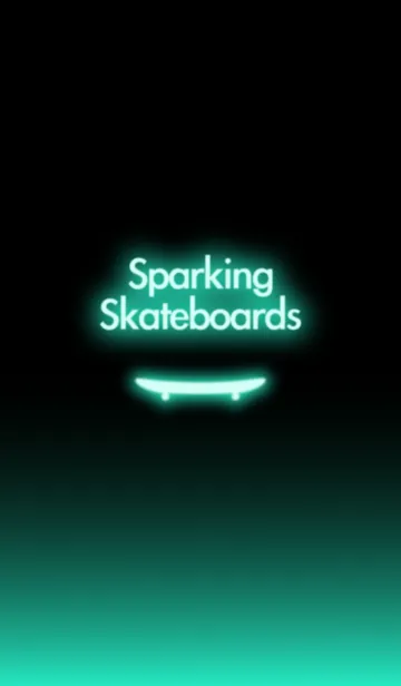 [LINE着せ替え] Sparking Skateboards <P09>の画像1