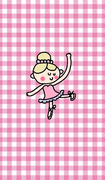 [LINE着せ替え] バレリーナ ガールの画像1