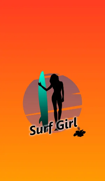 [LINE着せ替え] Surf Girl 1(j)の画像1