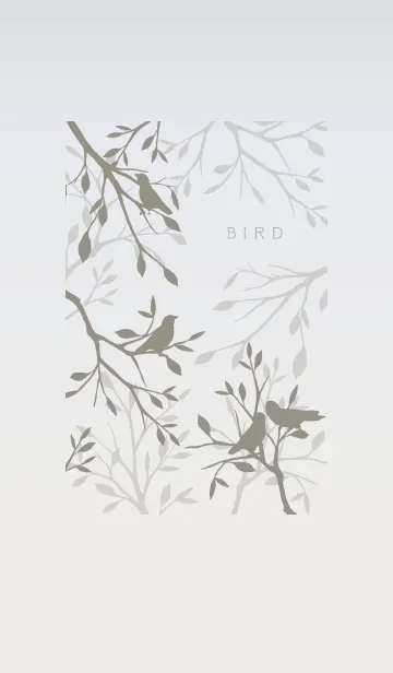 [LINE着せ替え] Small bird - BEIGE -の画像1