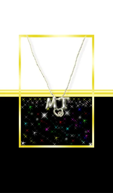 [LINE着せ替え] イニシャル M＆T❤の画像1