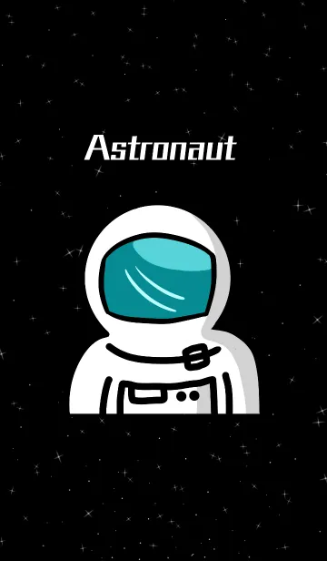 [LINE着せ替え] นักบินอวกาศ กาแลคซี่ 02の画像1