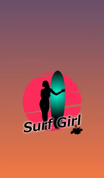 [LINE着せ替え] Surf Girl 13(j)の画像1
