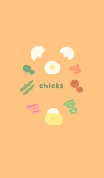 [LINE着せ替え] Chicks2の画像1