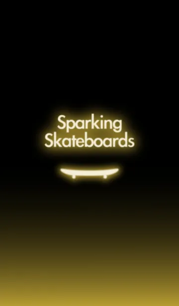 [LINE着せ替え] Sparking Skateboards <A20>の画像1