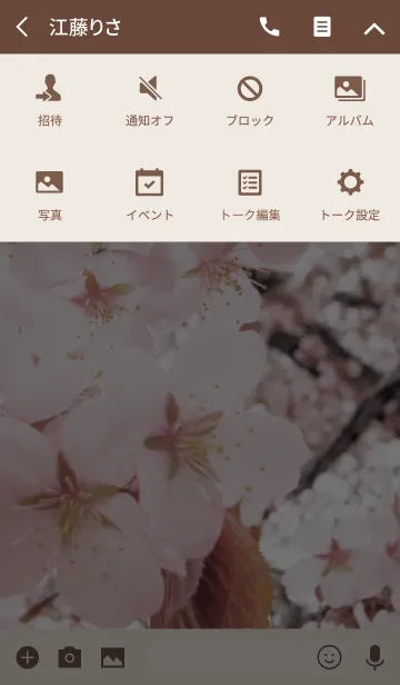 [LINE着せ替え] 桜2 -From season to season4-の画像4