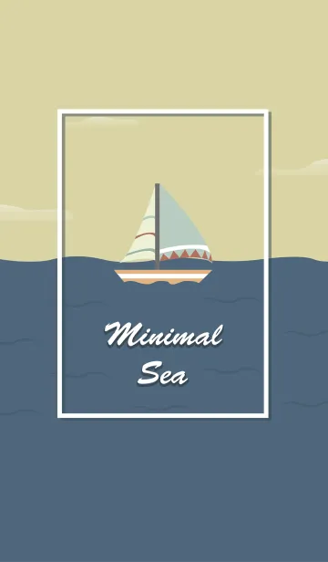 [LINE着せ替え] Minimal Seaの画像1