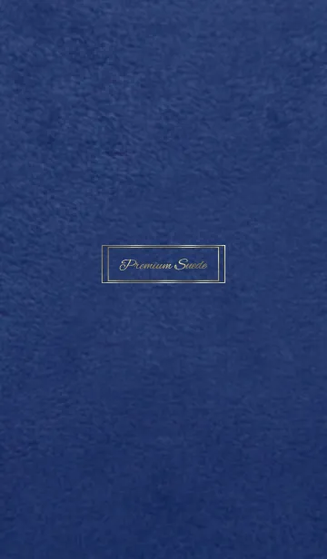 [LINE着せ替え] プレミアム ネイビー～高級なスエード～の画像1