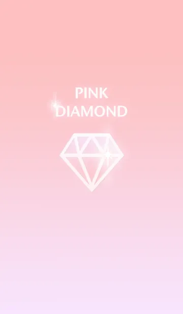 [LINE着せ替え] ピンク・ダイヤモンドの画像1