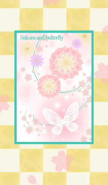Sakura and butterfly..の着せ替えメイン画像