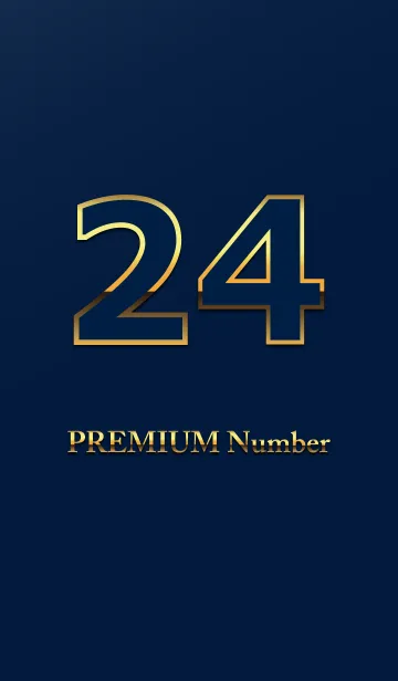 [LINE着せ替え] PREMIUM Number 24の画像1