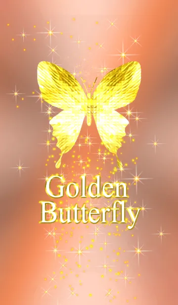 [LINE着せ替え] キラキラ♪黄金の蝶#28の画像1