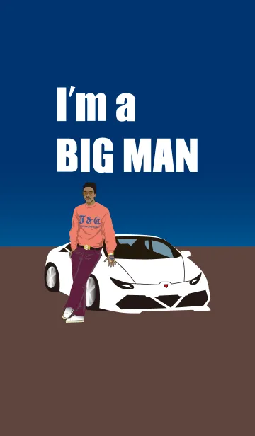 [LINE着せ替え] I'm a Bigmanの画像1