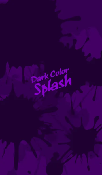 Dark Color Splash[Purple]Jの着せ替えメイン画像